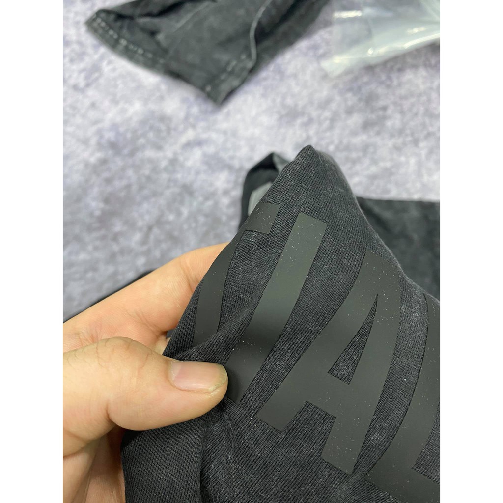 Áo thun Wash tay ngắn ESSENTIALS in cao su nổi Hogoto shop , Áo thun unisex nam nữ form rộng oversize chất liệu Cotton | BigBuy360 - bigbuy360.vn