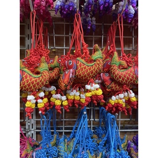 Móc khoa thổ cẩm hình thêu