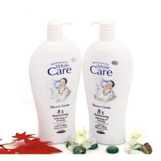 Sữa tắm dê sáng mịn thơm lâu White Care 9x dung tích 1200ml