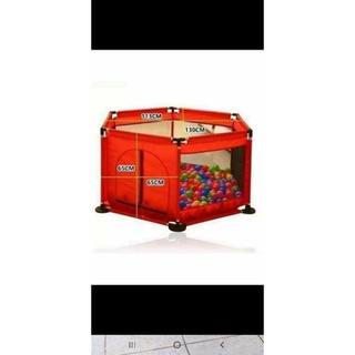 quây bóng lục giác khung inox chắc chắn tặng kèm 15 bóng nhựa