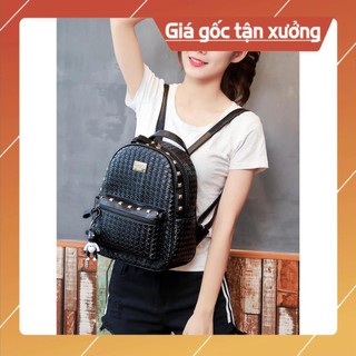 Balo mini da mềm dập vân cao cấp s3
