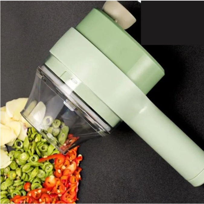 Máy Xay Thực Phẩm Đa Mini Cầm Tay Cắt Thái Rau Củ Xay Tỏi Ớt Cao Cấp Nhiều Cấp Độ Kho Sỉ GDBTHN