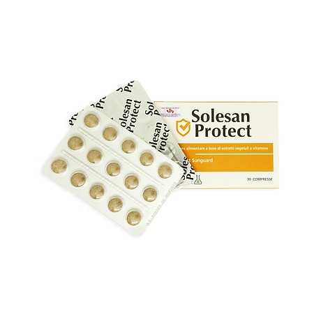 Pharmalife Viên Uống Chống Nắng Solesan Protect PHARMALIFE - Chống Nắng Nội Sinh, Làm Sáng Da, Hỗ Trợ Thâm Nám - 30 Viên