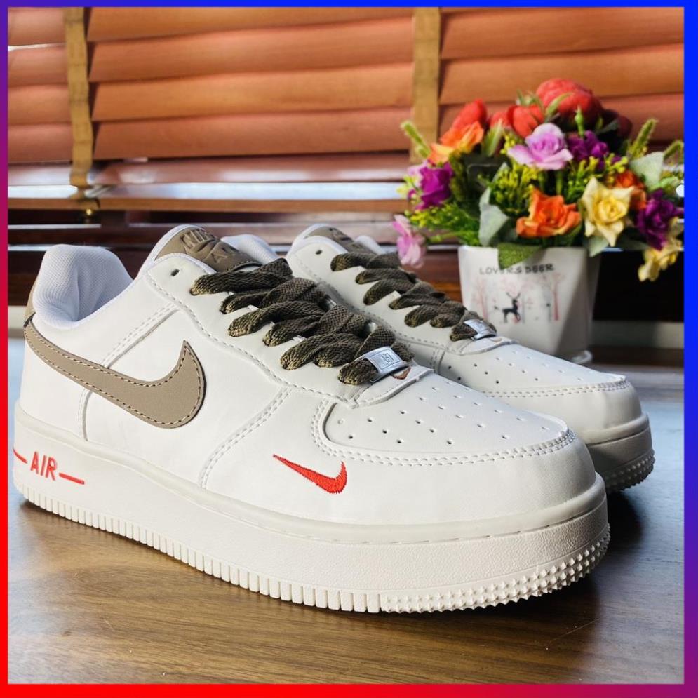 Af1 Vệt Nâu Giày Sneaker Thể thao nam nữ Tự tin khoe cá tính đi làm đi chơi