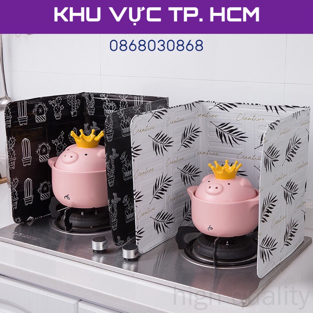 Tấm chắn dầu mỡ, tấm chắn gió, cách nhiệt dùng cho nấu ăn