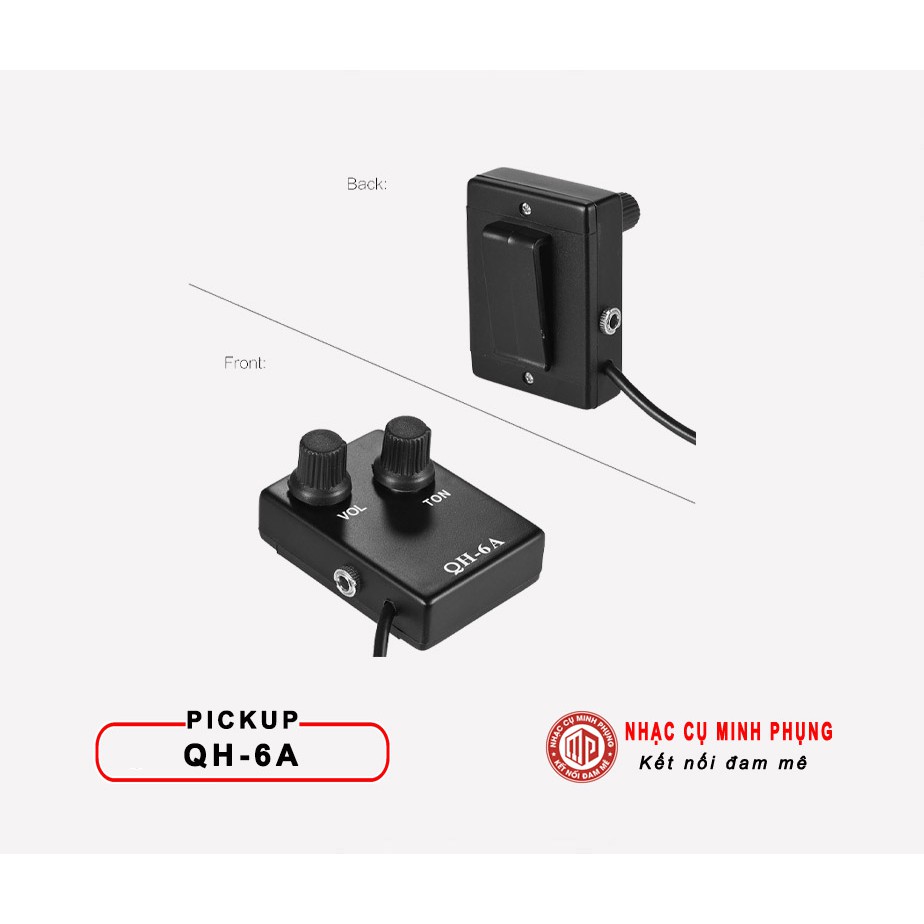 Pickup Guitar QH-6A mới 100% chất liệu cao cấp