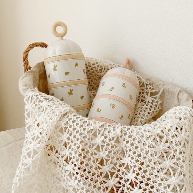 Hộp chia sữa ba ngăn Dottodot&amp;TGM đựng sữa đồ khô thức ăn dặm chống ẩm tiện dụng cho bé- Haobaby2018