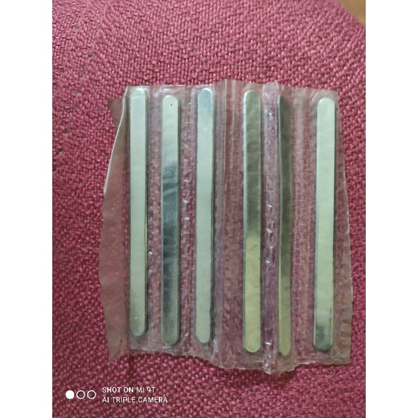 Nẹp inox trơn hàng nội địa Trung, mới chưa sử dụng