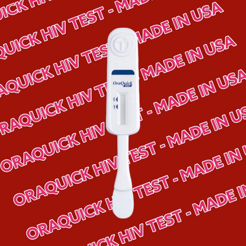 Bộ Test xét nghiệm HIV tại nhà Oraquick nhập khẩu từ Mỹ, dễ làm, độ chính xác cao