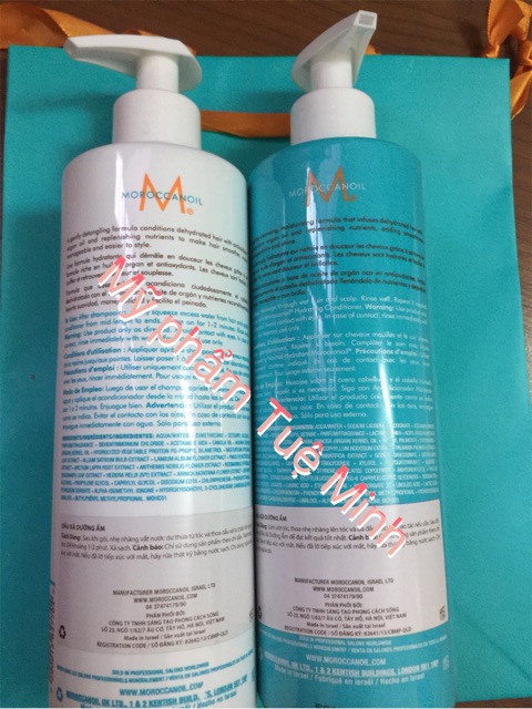 Gội xả Moroccanoil 500ml