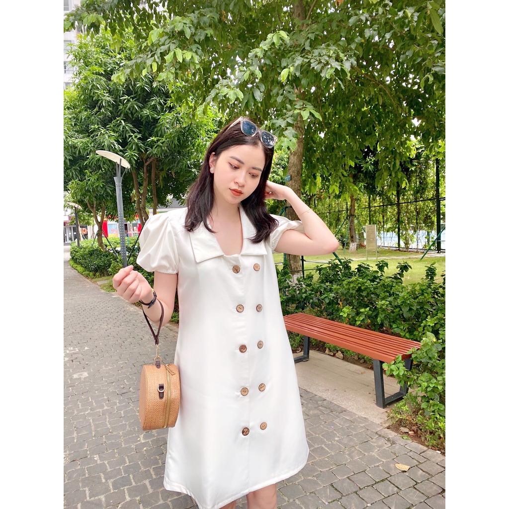 "Váy trắng tay bồng - VH1 | BigBuy360 - bigbuy360.vn