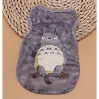 Áo Ba lỗ lưới TOTORO hoạt hình cho chó mèo thú cưng
