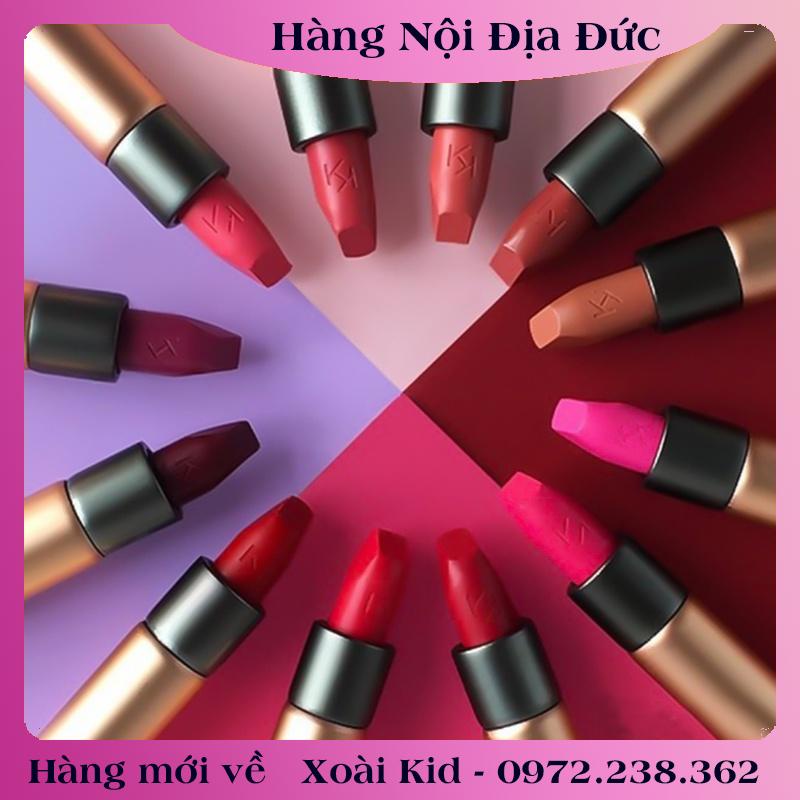 [auth] (SALE) Son Kiko Velvet Passion Matte - Full màu Đủ Bill tại Đức [Hot]