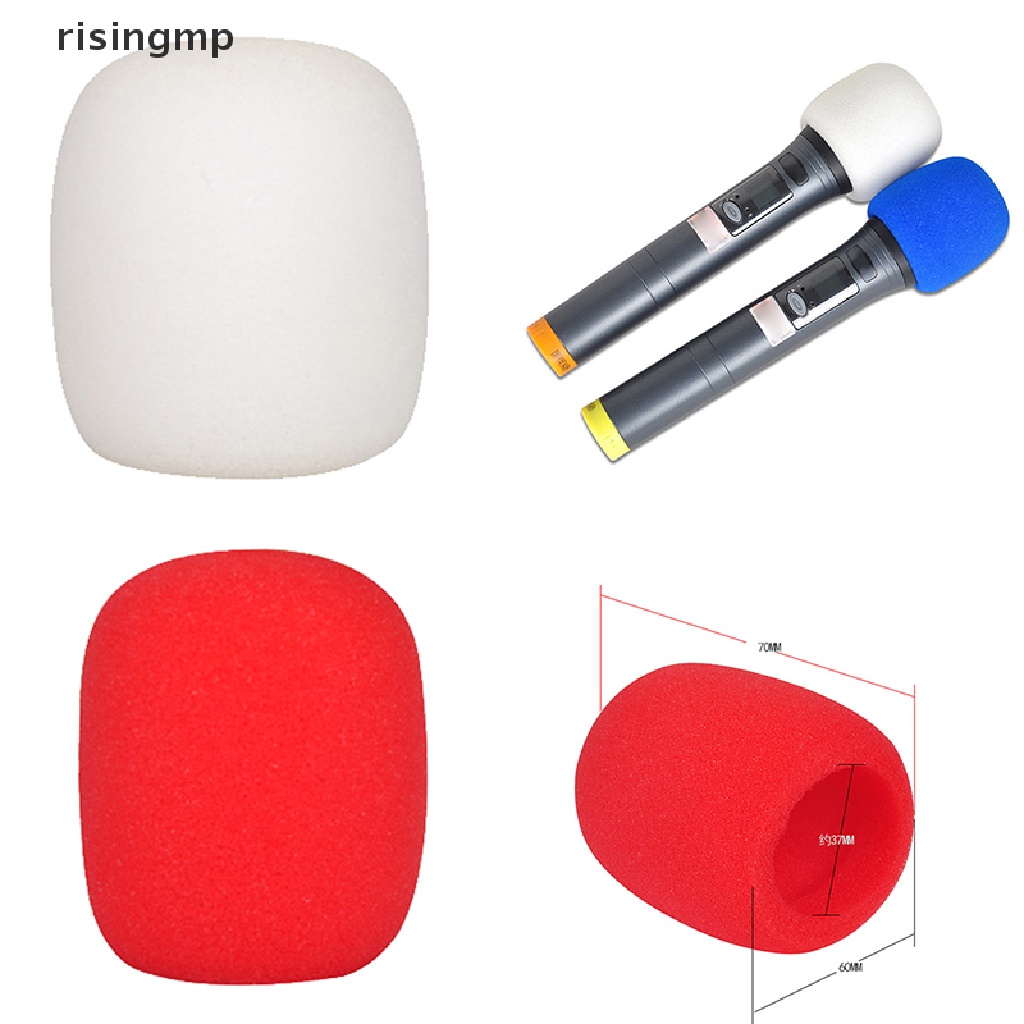 Vỏ Xốp Bọc Micro Cầm Tay Chắn Gió 10 Màu Tùy Chọn ♨Trên đó