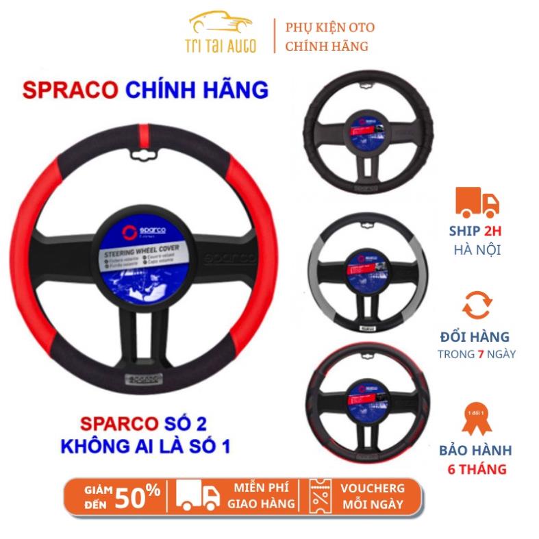 Bọc vô lăng sparco chính hãng italia bọc vô lăng ô tô cao cấp - Full mẫu và màu sắc size 38cm | BigBuy360 - bigbuy360.vn