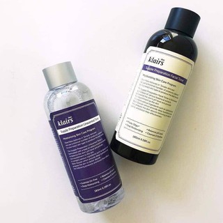Toner Klairs Supple Preparation Toner 180ml, nước hoa hồng Klairs làm sạch, dưỡng ẩm, se khít lỗ chân lông, cân bằng Ph