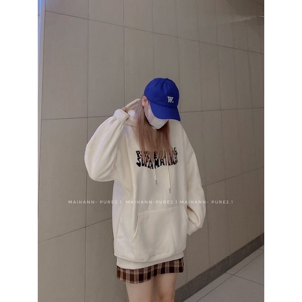 Áo hoodie nỉ lót bông chữ Supermaket | BigBuy360 - bigbuy360.vn