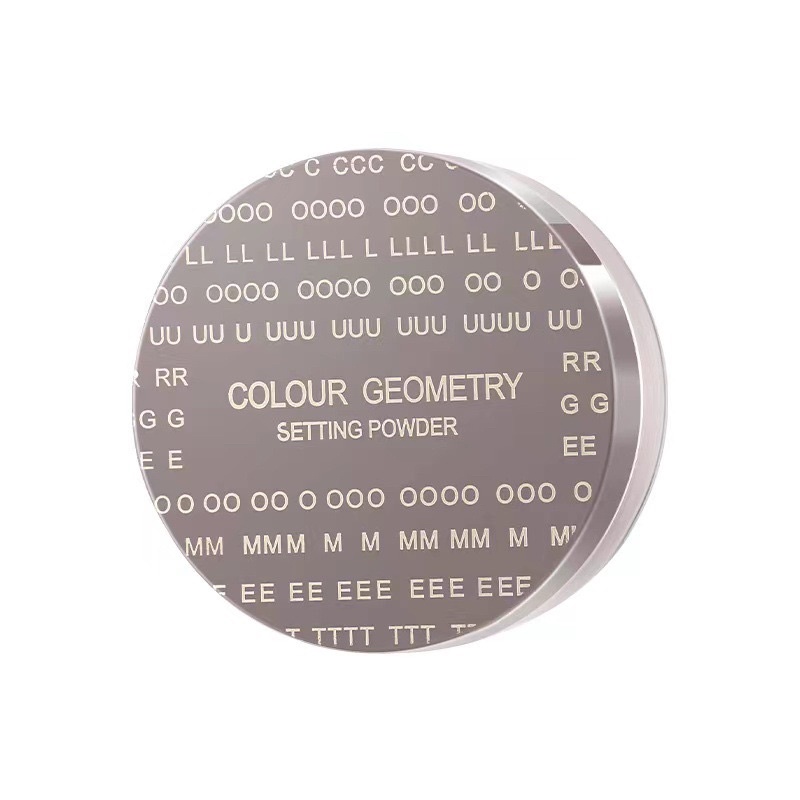5092 B4 Phấn Phủ Bột Kèm Mút Lameila Colour Geometry Kiềm Dầu, Che Phủ Tốt