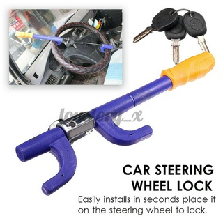 Khóa vô lăng xe hơi suv chống trộm + 3 chìa khóa