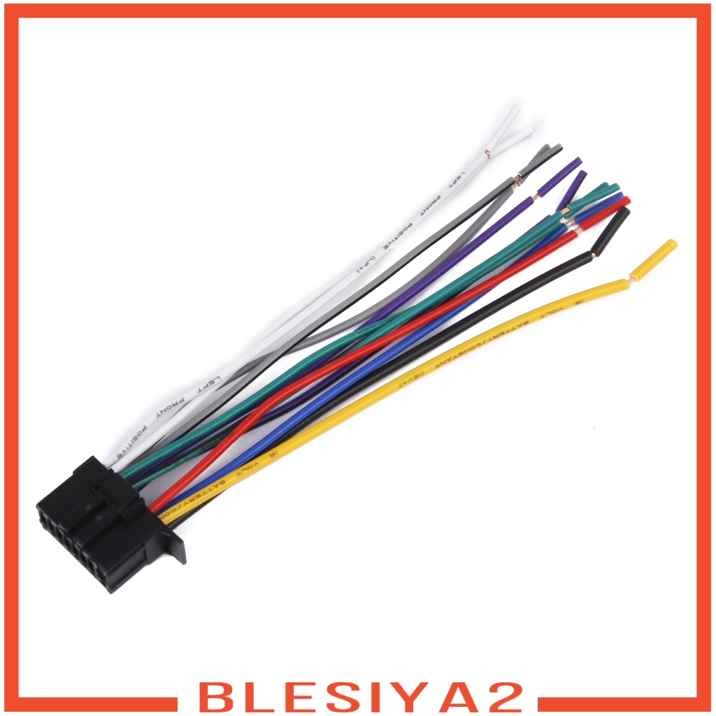 Bộ 2 Dây Điện Chuyển Đổi Phích Cắm CD RADIO Cho PIONEER 2350