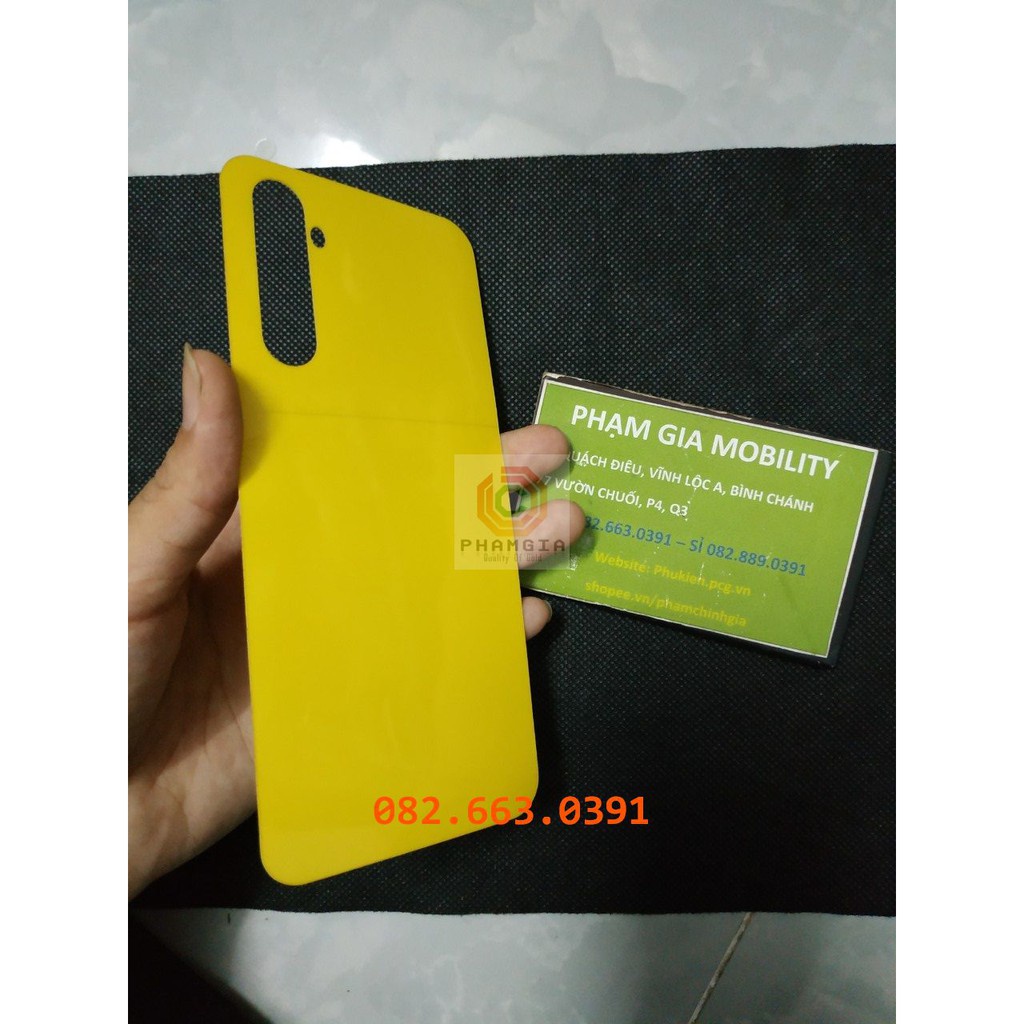 Dán PPF bóng, nhám cho Realme 6/ 6Pro màn hình, mặt lưng, full lưng viền siêu bảo vệ