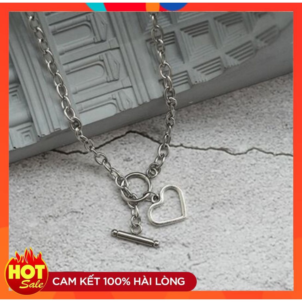 [HOT] VÒNG CỔ DÂY CHUYỀN DÂY XÍCH KIM LOẠI UNISEX THỜI TRANG CÁ TÍNH PHONG CÁCH HÀN QUỐC HIPHOP 222VC044