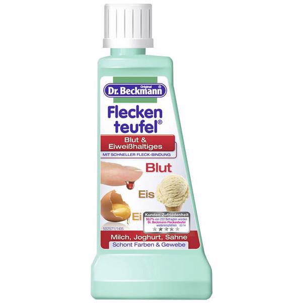 TẨY QUẦN ÁO DÍNH MÁU, TRỨNG, KEM- DR.BECKMANN, 50ml