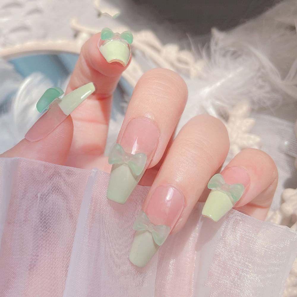 Phụ Kiện Trang Trí Móng Tay 3D Hình Gấu Dạ Quang Dễ Thương|Phụ Kiện Trang Trí Móng Tay Xinh Xắn