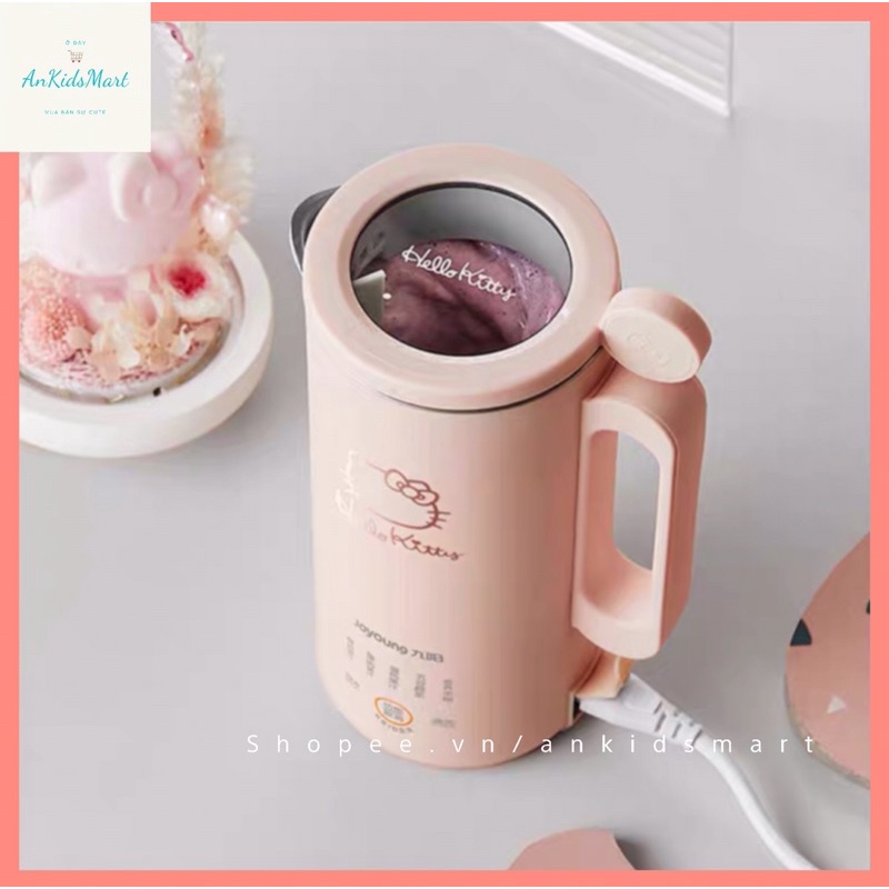 Máy làm sữa hạt mini đa chức năng Joyoung Line Friends L4-L971XK Hello kitty màu hồng siêu xinh