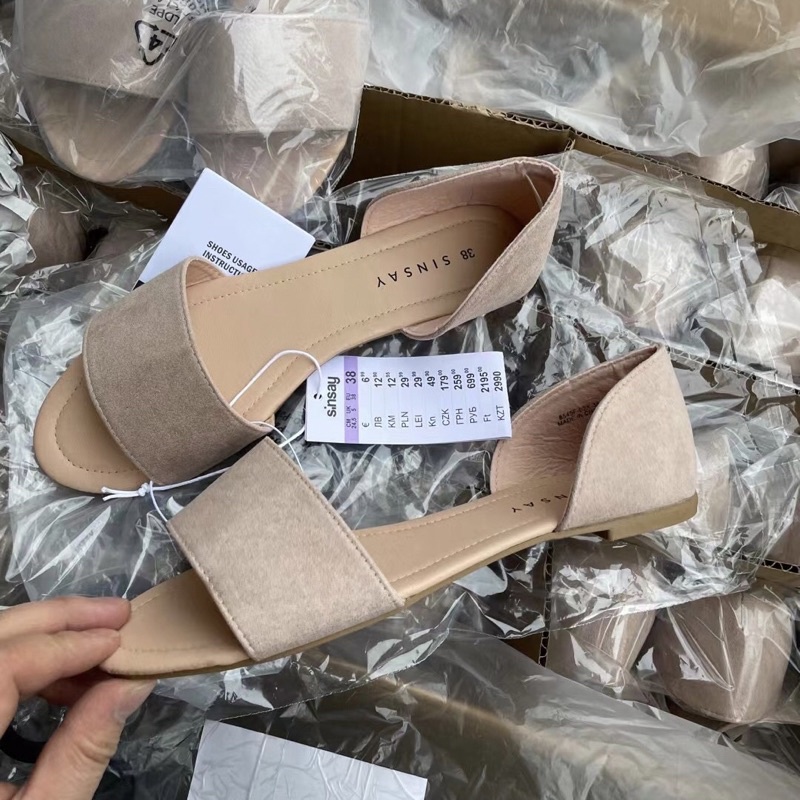 Sandal nữ Sinsay  Giày nữ Matalan xuất dư 0622