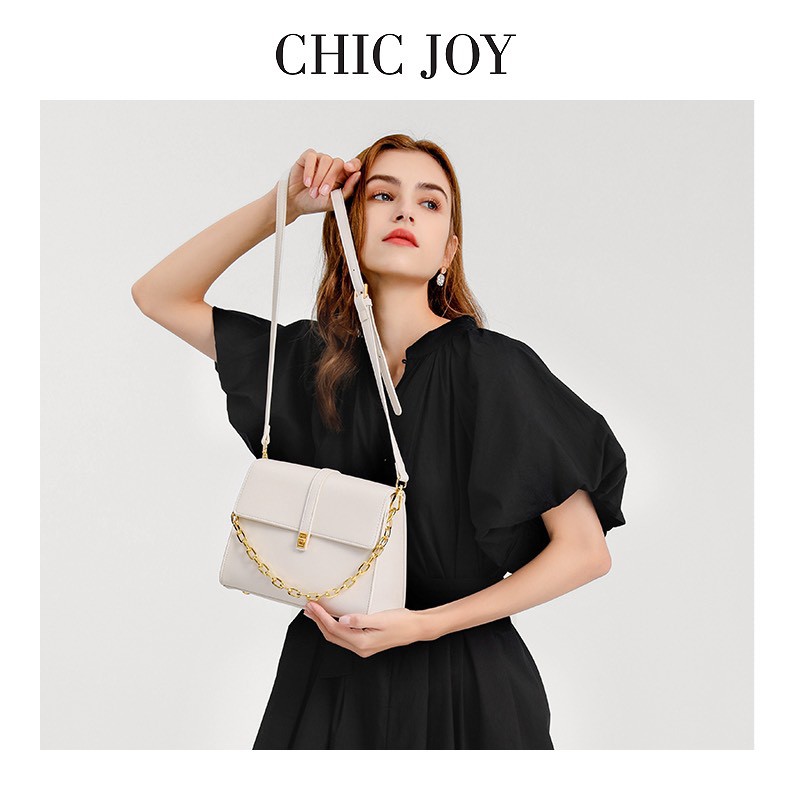 Túi Xách Nữ Công Sở Chính Hãng CHIC JOY Phong Cách Vintage Nhiều Ngăn Đựng Đồ Dùng Cá Nhân Tiên Dụng CH10-Mozuno