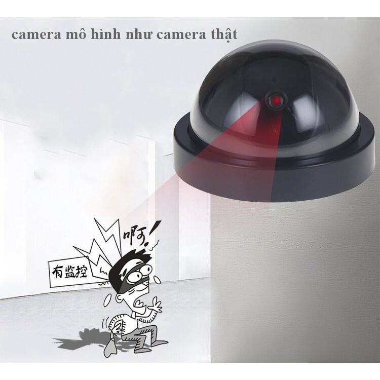 Mô hình Camera chống trộm có LED sáng cảnh báo như thật ___phutuan2410