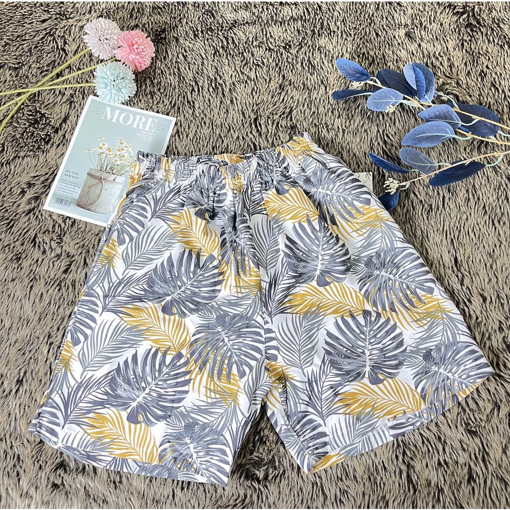 Quần Đùi Mặc Đi Biển Unisex, Short Mặc Nhà Đi Chơi Với Nhiều Họa Tiết Sắc Nét (D1+)