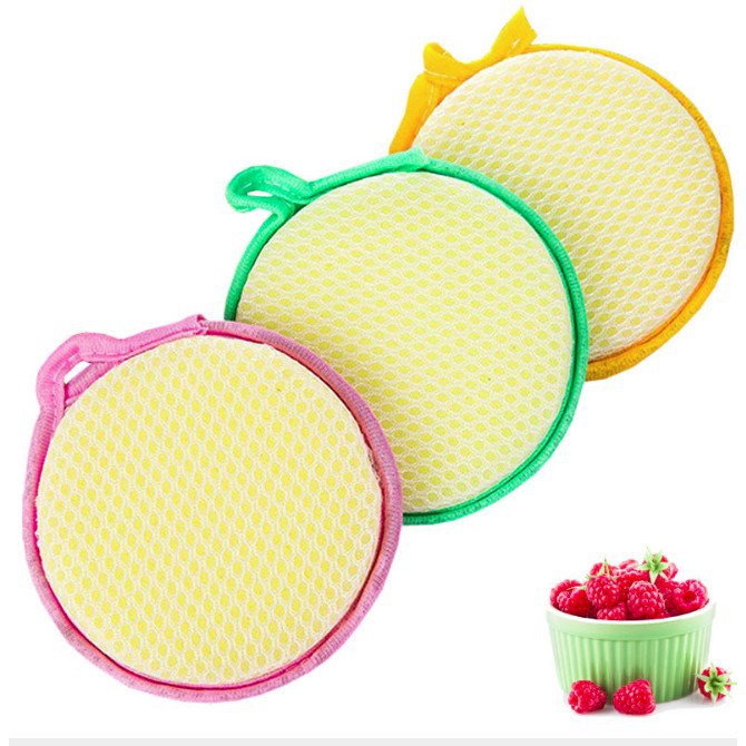 🍉Miếng rửa bát 2 mặt kết hợp cọ xoong nồi đa năng - Miếng Rửa Chén Bát Thông Minh DUASHOP.