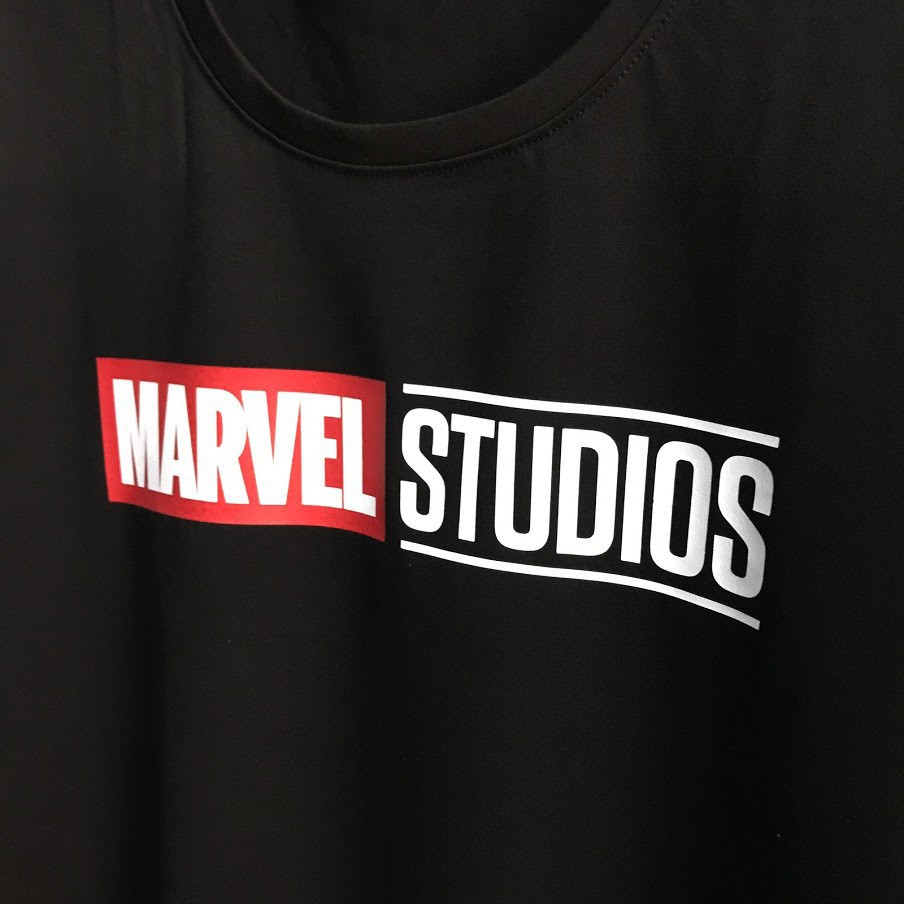 [GIẢM GIÁ] Áo thun in logo Marvel Studios  màu đen được yêu thích nhất