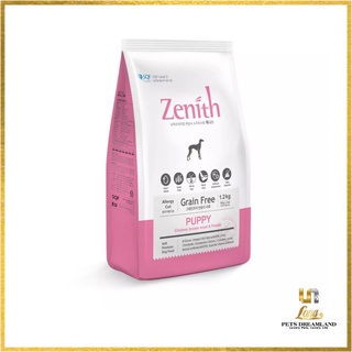Thức ăn hạt mền cho chó lớn chó nhỏ Zenith Puppy gói 1,2kg và 3kg Lona Pets