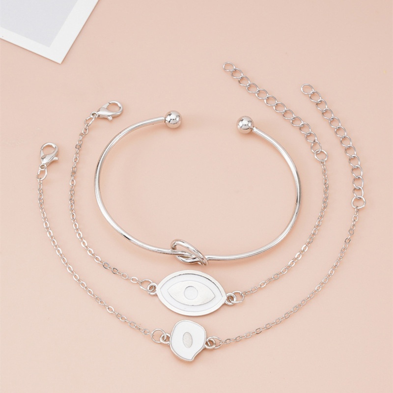 Flgo Vòng Đeo Chân May Mắn Hình Mắt Quỷ Có Thể Điều Chỉnh Cho Nam Nữ Lin