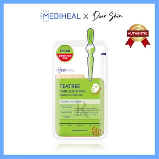 [Chính hãng]  Mặt Nạ Tinh Chất Tràm Trà làm giảm mụn Mediheal Teatree Care Solution Essential Mask