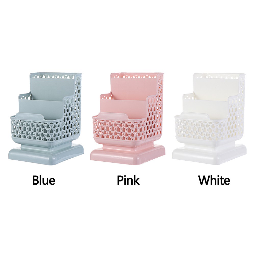 Hộp Đựng Bút 3 Ngăn Đa Năng Tiện Dụng Cho Gia Đình