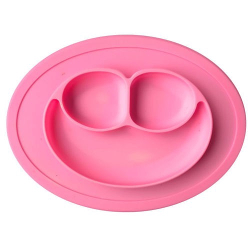Tấm lót chén đĩa silicon dễ thương cho bé