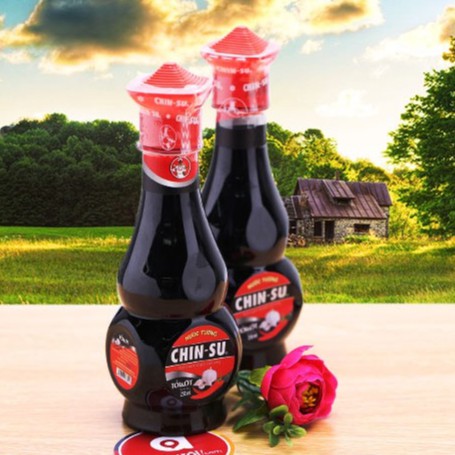NƯỚC TƯƠNG CHIN-SU NGUYÊN CHẤT/ TỎI ỚT 250ML