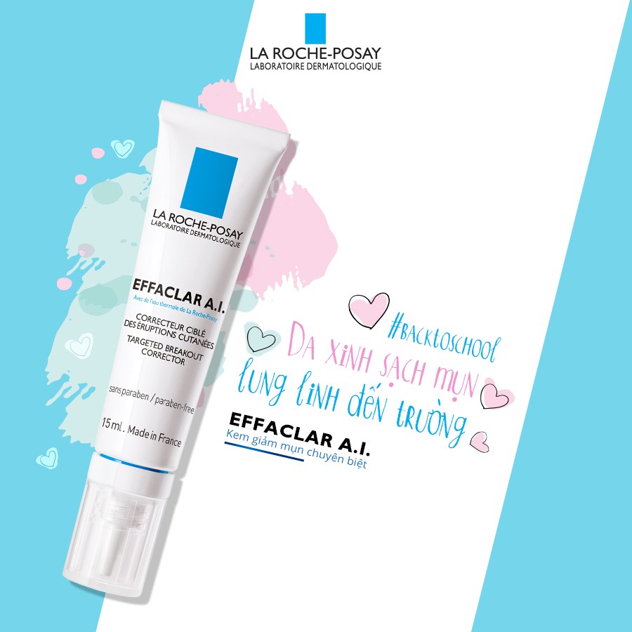  La Roche Posay Effaclar A.I - Kem Giảm Mụn Sưng Viêm Chuyên Biệt - Cila House