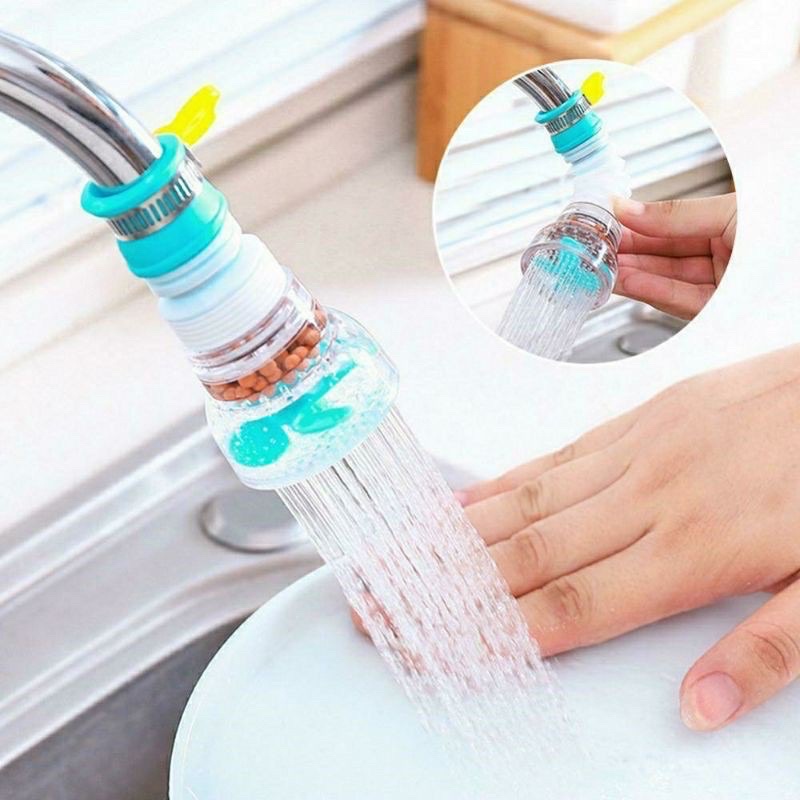 Đầu Vòi Nước - Bộ Đầu Lọc Nước Tăng Áp Từ Vòi Xoay 360 Độ T2