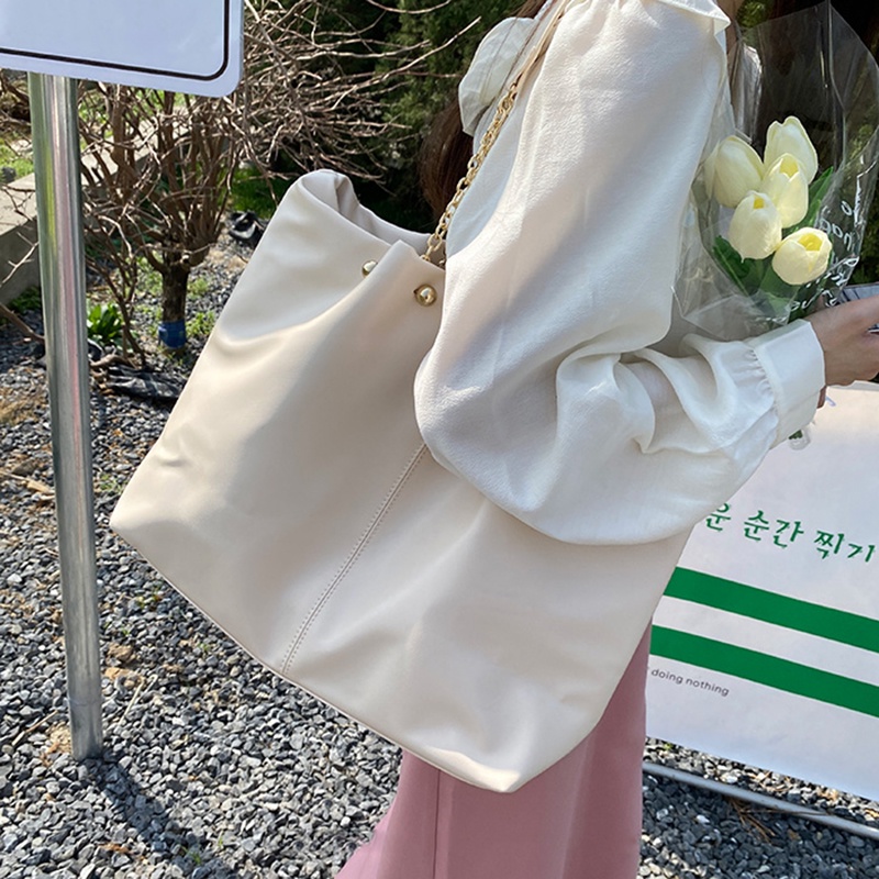 IELGY Túi Đeo Vai Bằng Da Mềm Thời Trang Cá Tính Cho Nữ