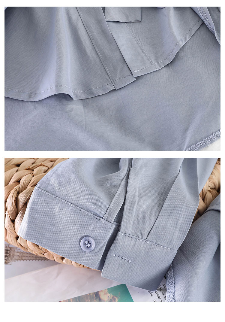 Áo Sơ Mi Tay Dài Thiết Kế Thanh Lịch Cho Nữ | BigBuy360 - bigbuy360.vn