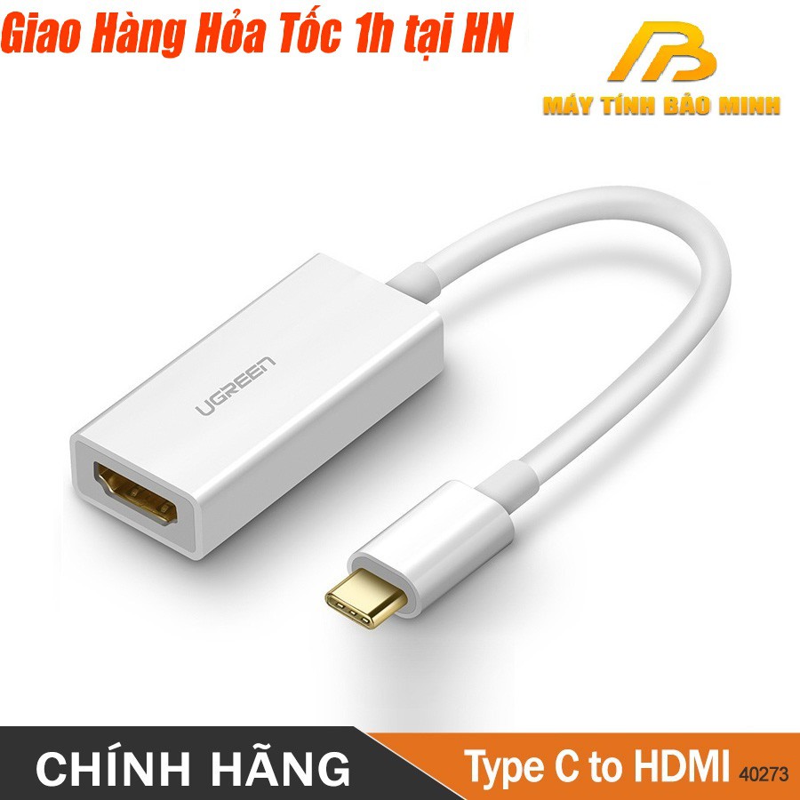 Cáp Chuyển USB Type C to HDMI Ugreen 40273 - Hàng Chính Hãng