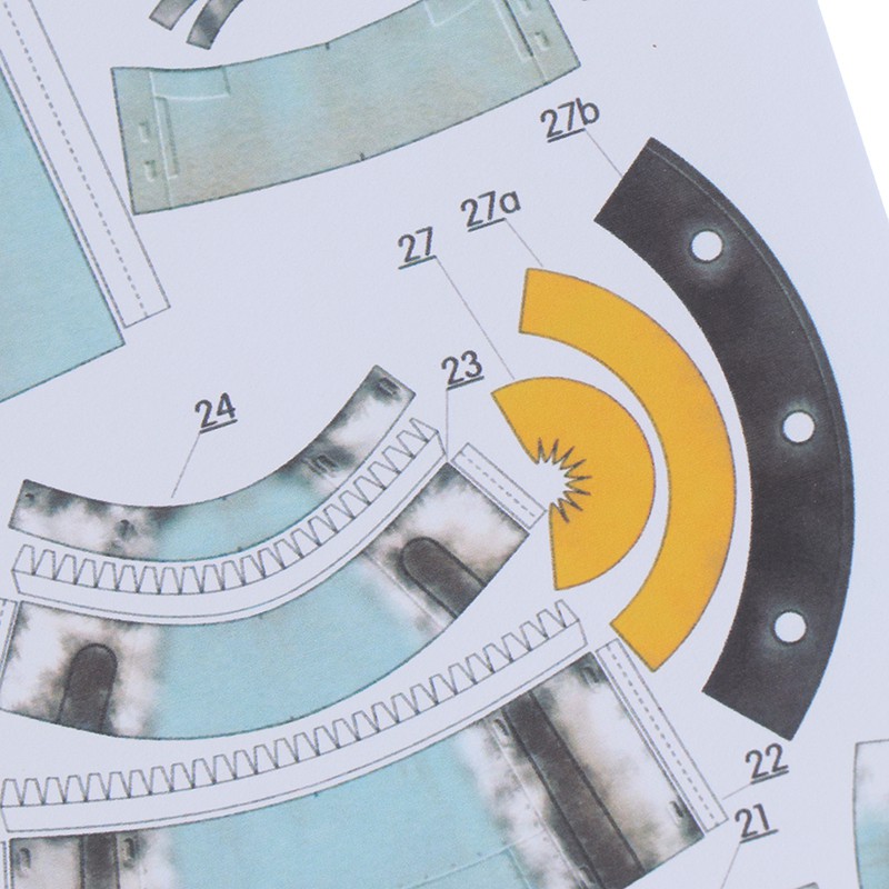 Mô hình đồ chơi máy bay chiến đấu độc đáo Ja-7 D-3