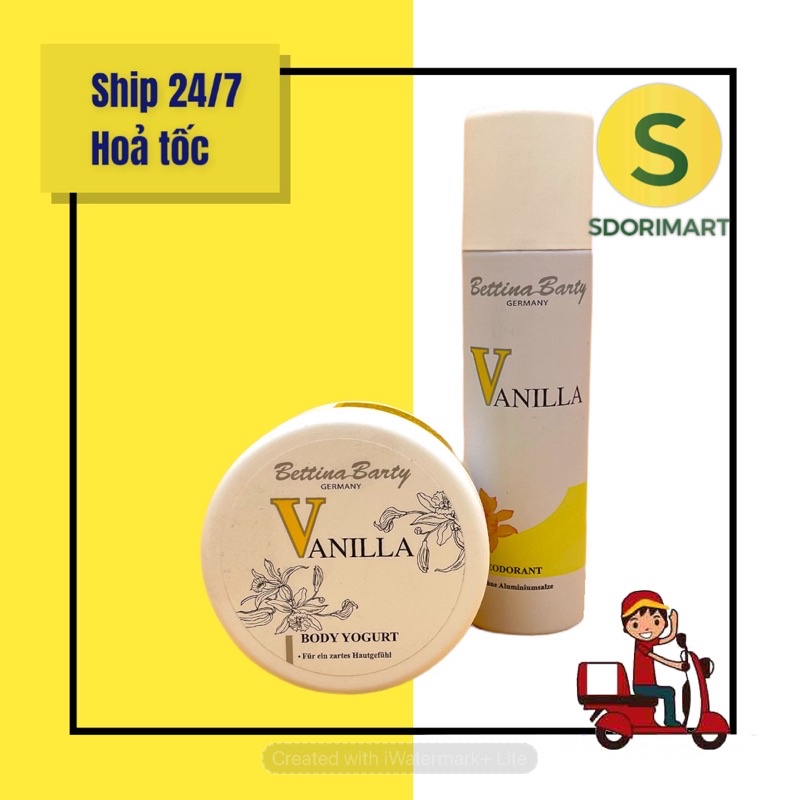💃💃 Xịt khử mùi toàn thân Vanilla