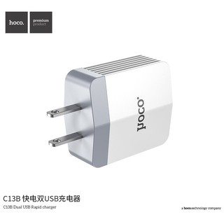 Củ sạc nhanh hoco c13b + iphone ipad 3.4a + chính hãng