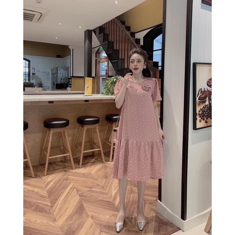 Váy bầu dáng xuông đuôi cá